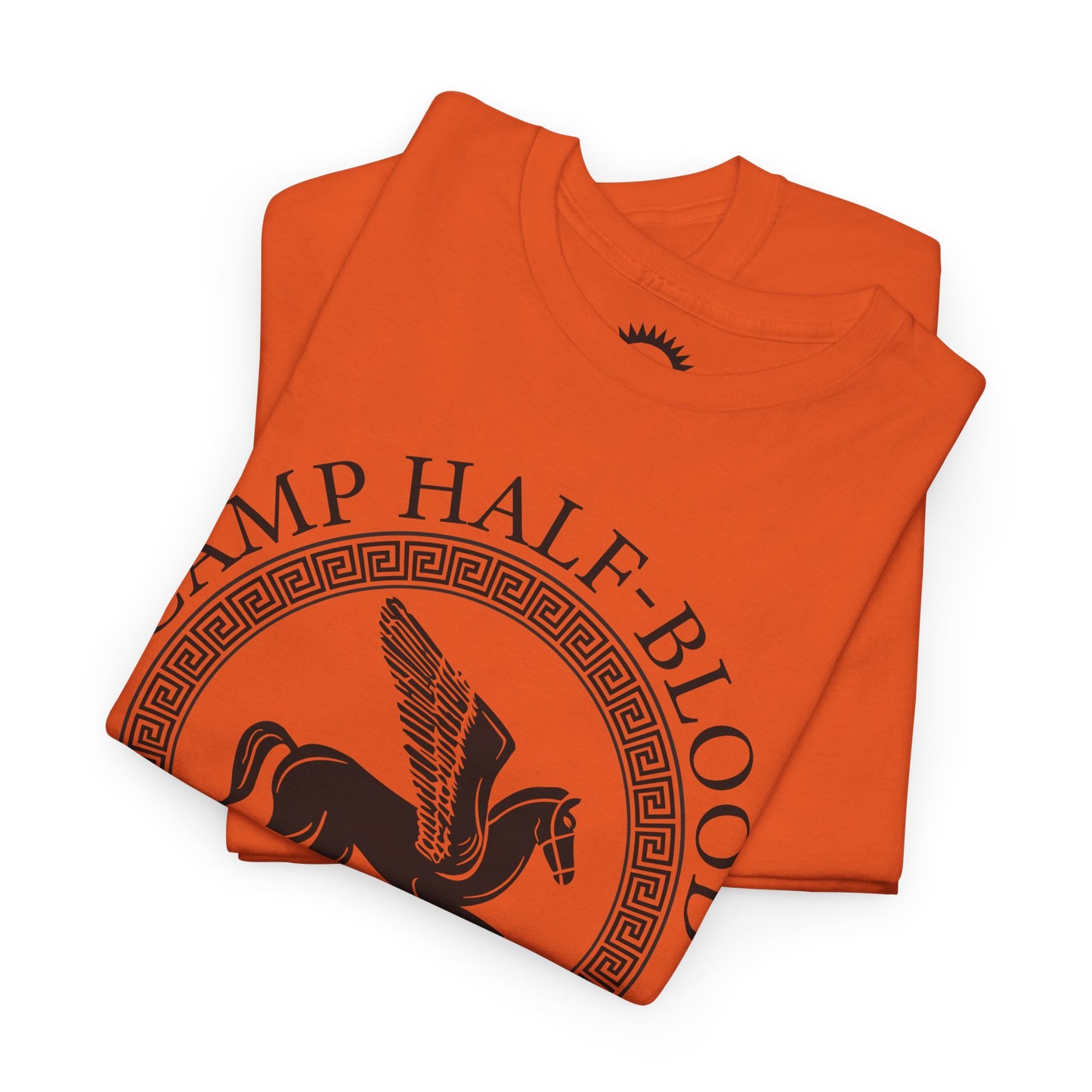 Series Camp Half-Blood Tee - Orange Greek Mythology T-Shirt